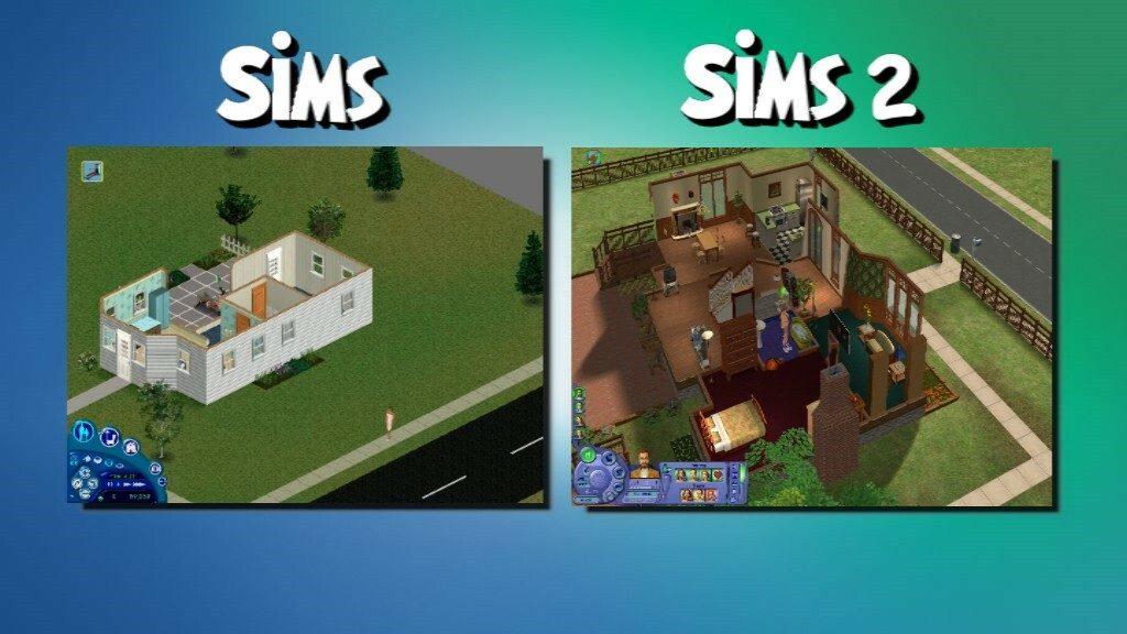 Sims 1 vs Sims 2 vs Sims 3 vs Sims 4 - Nostalgia Nerd