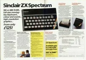 Sinclair Spectrum Advert
