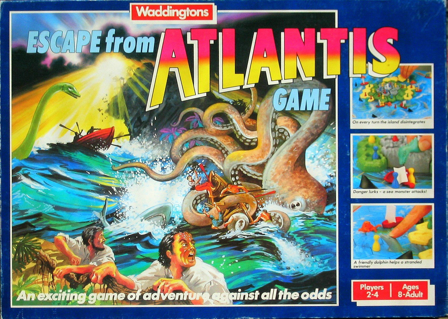 Shark Attack board Game : r/nostalgia